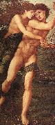 Burne-Jones, Sir Edward Coley Phyllis and Demophoon oil painting on canvas
